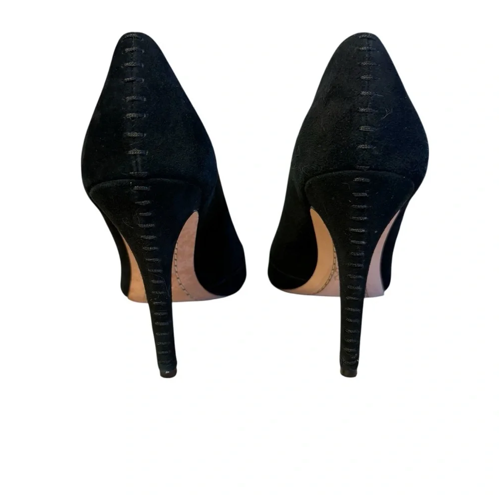 Alice + Olivia Classic Black Dina Heels
